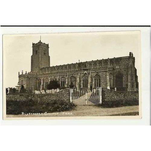 Suffolk BLYTHBURGH Church Postcard by Norvic Mill (J1523)