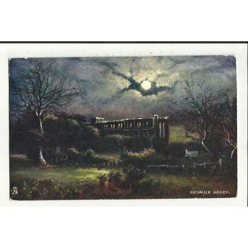 7197 RIEVAULX Abbey Tuck Oilette Postcard