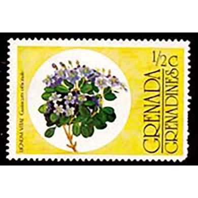 Grenada Grenadines 1976 Flowers 1/2c MH Stamp