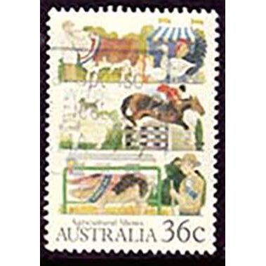 Australia 1987 Agricultural Show 36c Used Stamp Agriculture Cattle
