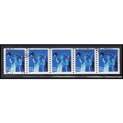 Used 3476 34c Statue of Liberty Very Fine PNC 1111/5 PA4185