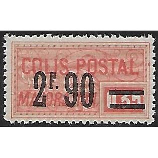 France Pa Mi 31 (**): 2 Fr. 90 on 35 c. medium carmine-red Parcel Stamp