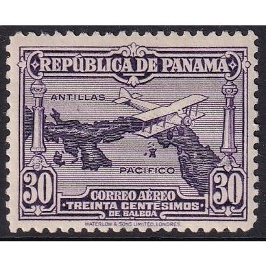 Panama 1930 SG 246 UMM - Airmail (D-208-02)