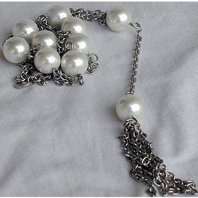 Mallorca silver necklace