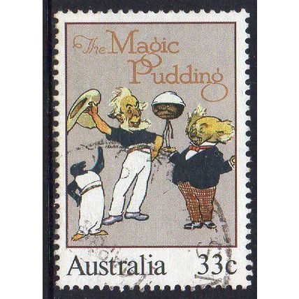 Australia 1985 Classic Children's Books - The Magic Pudding 33c Used