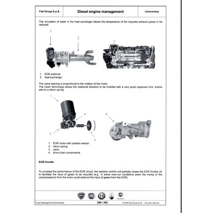Fiat Diesel Engine Management Multijet Training Manual 2008 UNETVERSITY PDF