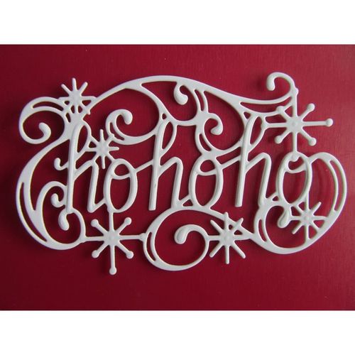 6 x Sue Wilson Die Cuts Ho Ho Ho