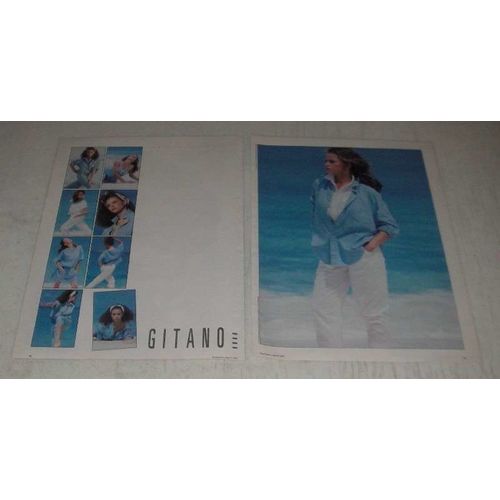 1987 2-page Gitano Fashion Ad