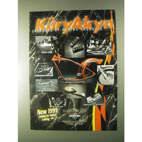 2000 KuryAkyn Motorcycle Parts Ad - Daring