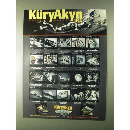 2000 KuryAkyn Motorcycle Parts Ad
