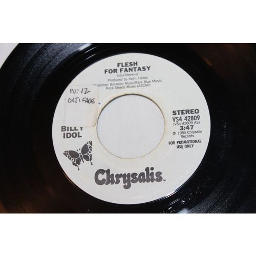 Billy Idol Promo 45-FLESH FOR FANTASY STEREO