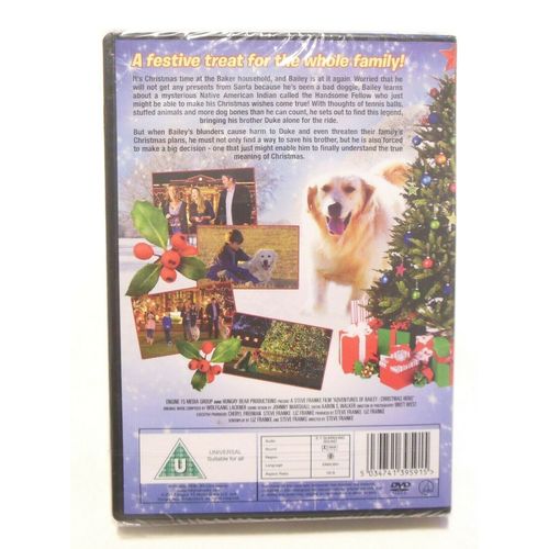 Christmas Hero Adventures Of Bailey DVD 2013