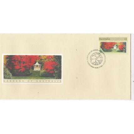 Australia 1989 Nooroo New South Wales FDC special cancel Unaddressed VGC