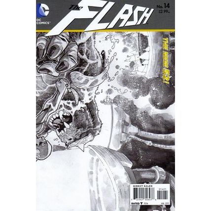 Flash (Vol 6) # 014 NM 1in25 VARIANT MODERN AGE COMICS