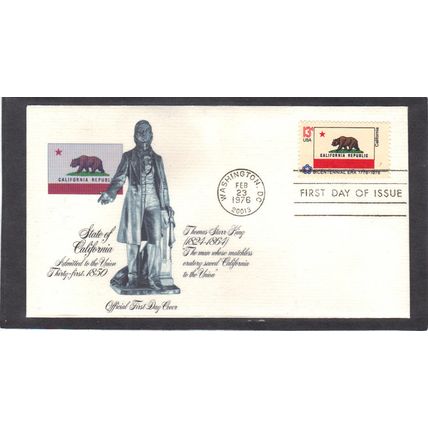 FDC Fleetwood 1663 13c California (Cachet-U/A) CV01144