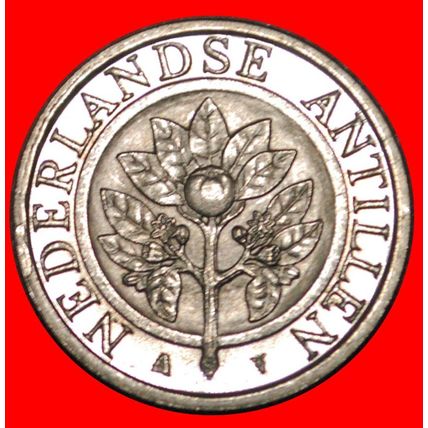 ORANGE & SHELLS 1989-2016:NETHERLANDS ANTILLES★25 CENT 2014★LOW START★NO RESERVE