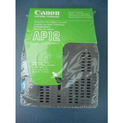 Canon Electronic Typewriters AP12 NOS SEALED Multi-strike Ribbon