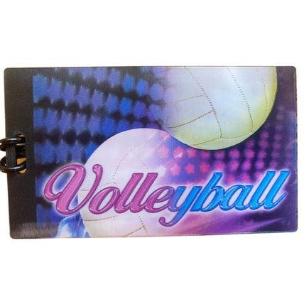 Volleyball 3D Luggage Bag Tag