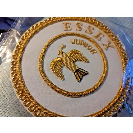Masonic Dress Apron Badge - Essex - Standard Bearer