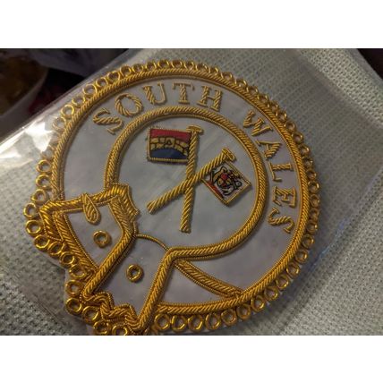 MARK Dress Apron Badge - South Wales .. Standard Bearer