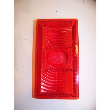 1949 DODGE TAILLIGHT LENS #1244881 NOS WAYFARER 3 PASS COUPE ROADSTER