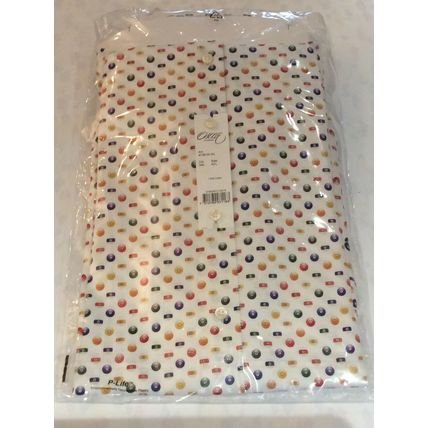OSCAR OF SWEDEN MENS SHIRT SLIM FIT SIZE 40 15 3/4" ( M ) POOL BALL RRP £95