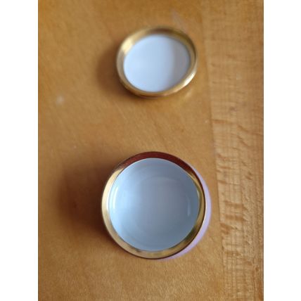Vintage Pansy Pill Box by Crummles