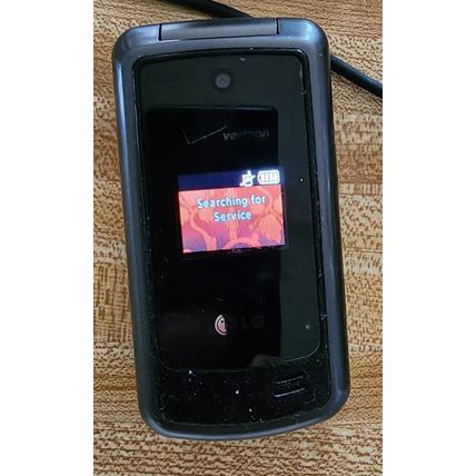 LG VX5500 Black Small Cellular Flip Phone