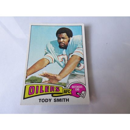 1975 Topps Football Card # 112 Tody Smith VG-Ex (4) Houston Oilers