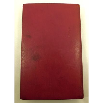 Antique Leather Bound Book Gentleman Of France S Weyman Gaskell Evans Family