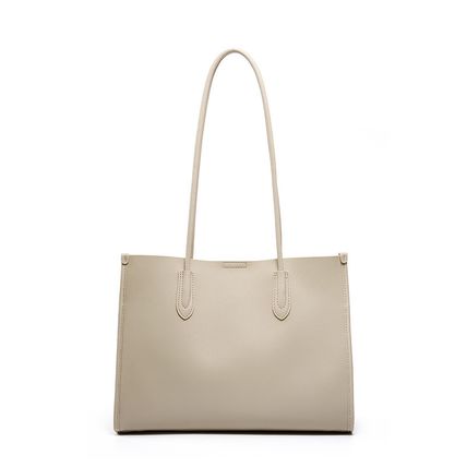 Genuine Leather Women's Shoulder Handbags Grey