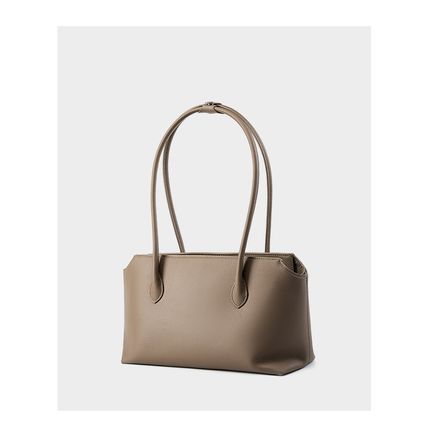 Women Genuine Leather Shoulder Purses and Handbags Grey