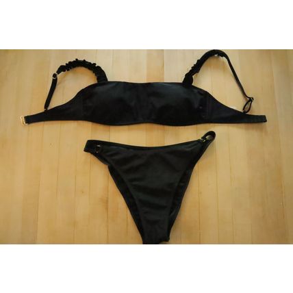 Lot Of 7 Women’s Size S Blue Black Red Orange Bikini Tops & Bottoms Hollister