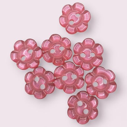 11.5mm Baby Flower Buttons Resin Knitting Cardigans 2 Hole Sewing