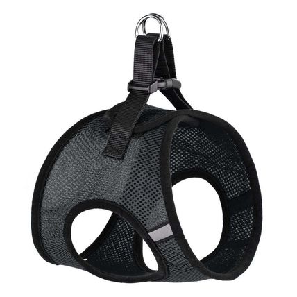 York Nylon Mesh Harness Black 10"-11"
