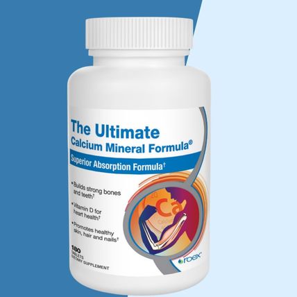 NEW! (180) Roex The Ultimate Calcium Mineral Formula Tablets BB 10/2025