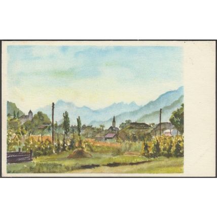 Hermann Frick - Landschaft, 1949 - Hermann Frick AK