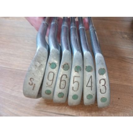 Vintage Wilson 1200 Iron Set 3,4,5,6,9 and SW Golf Clubs Irons