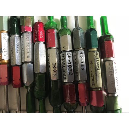 LOT PLUG GAGE GO NOGO .1210,1310,1038,1042,1240-Z,1270-Z,120,1  30,1242,1258,EQ