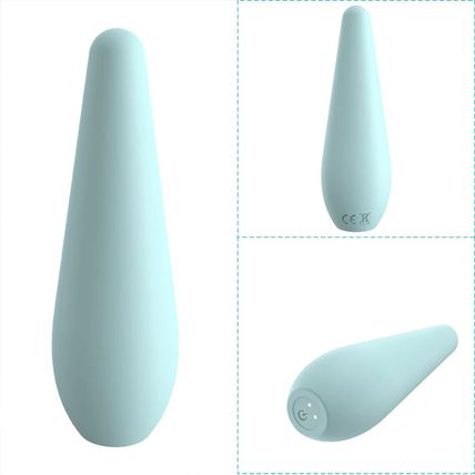 Magnetic USB Rechargeable Silicone Vibrating Massager Waterproof Compact Multi S