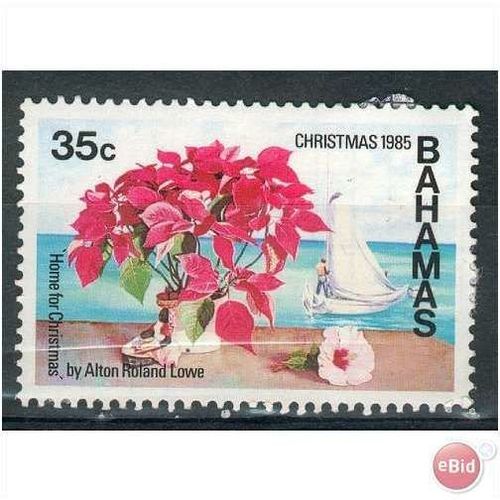 Bahamas stamps 1985 - SG 739 - 35c Christmas Issue - unused on paper