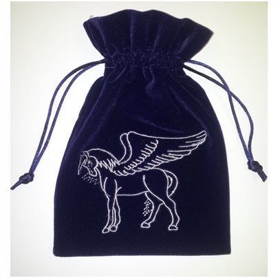 Pegasus Tarot Bag Luxury Velvet 190 x 130mm