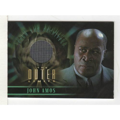PIECEWORKS CARD - THE OUTER LIMITS: SEX CYBORGS & SF - JOHN AMOS CC2 (2003)