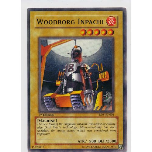 YuGiOh Rise of Destiny RDS-EN001 Woodborg Inpachi 1st Edition