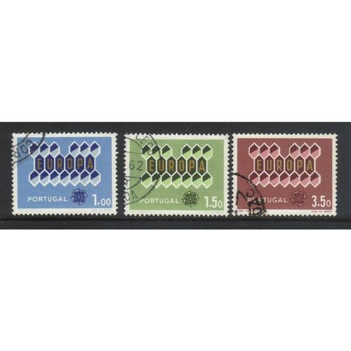 PORTUGAL 1962 EUROPA SET USED
