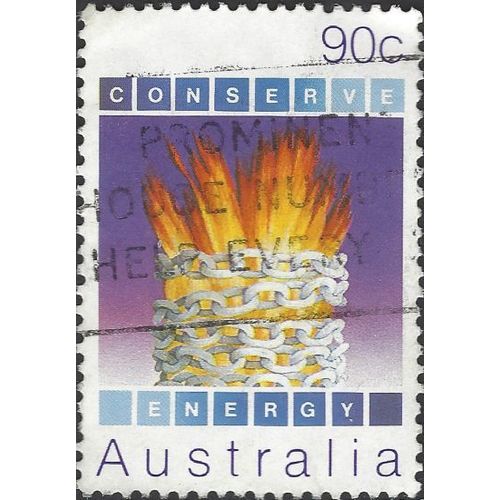 AUSTRALIA, Conserve Energy, violet 1983, 85c