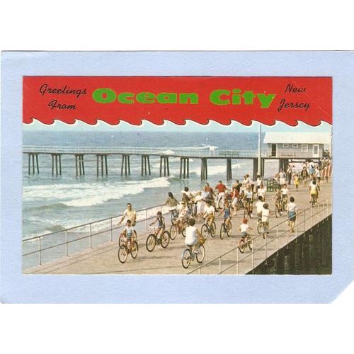New Jersey Ocean City Greetings From Ocean City~554