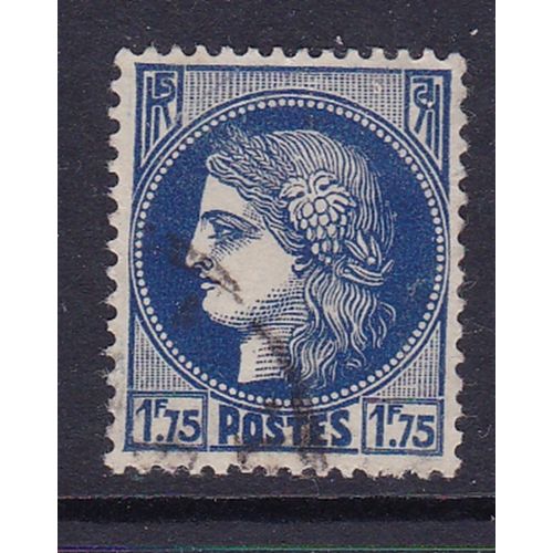 FRANCE 1938 CERES 1.75F VALUE USED SG591 #1