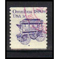 Used 1897 1c Omnibus Fine CNS 4 PA5501