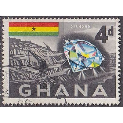 GHANA [1959] MiNr 0054 ( O/used )